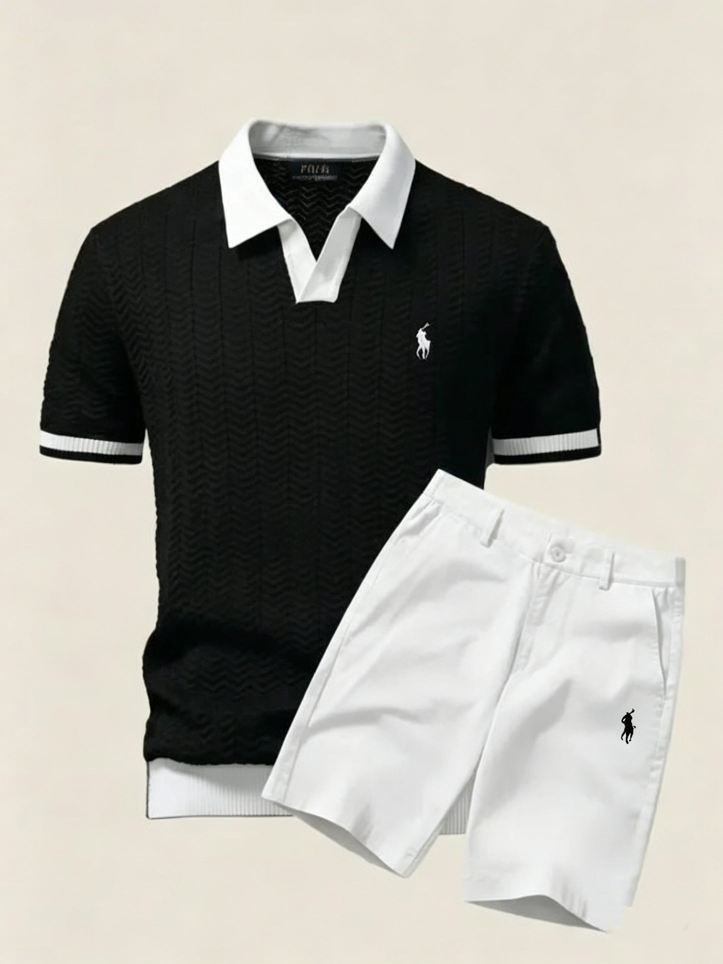 Ralph Lauren Old Money Polo Shirt + Shorts Set