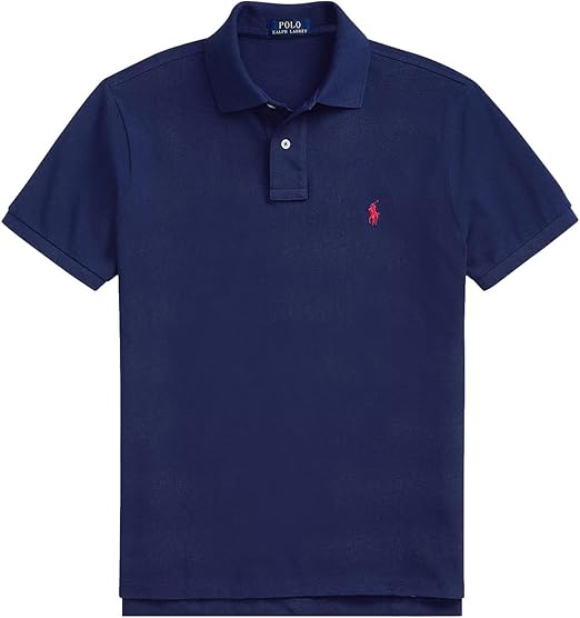 Men's Stylish Slim-Fit Iconic Mesh Polo Shirt