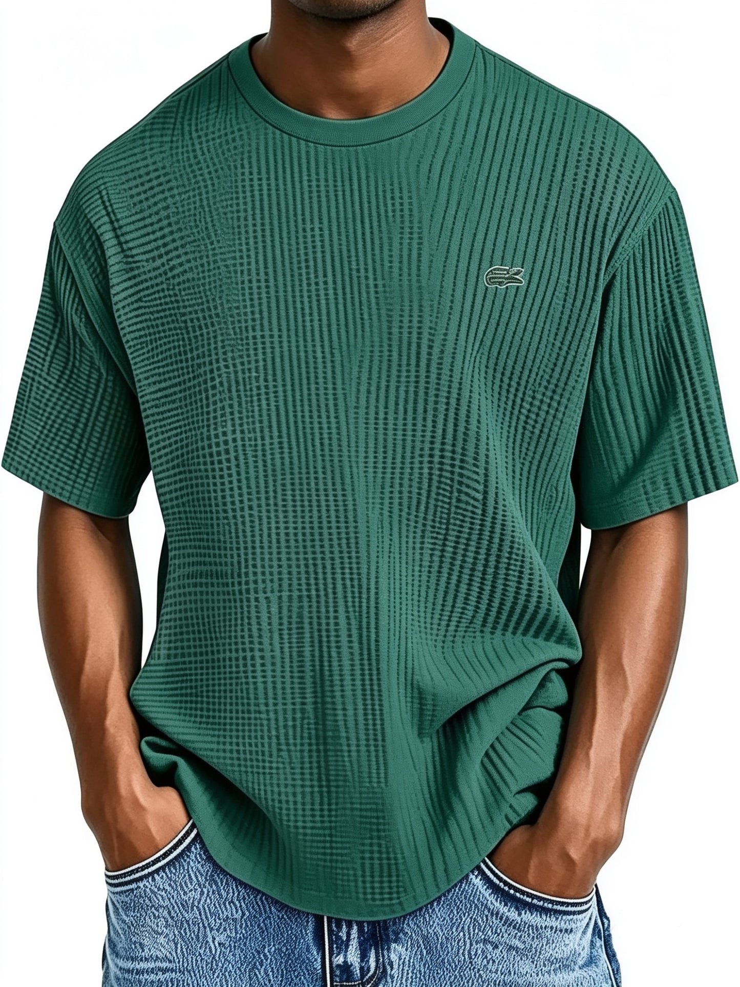Classic Men's Crew Neck T-Shirt Breathable, Comfortable, Casual Short-Sleeve Tee